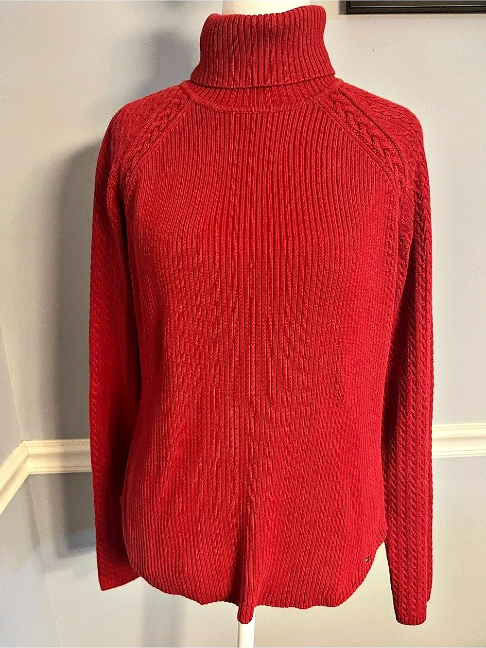 Vintage Red Turtleneck Sweater Size XL
Tommy Hilfiger brand